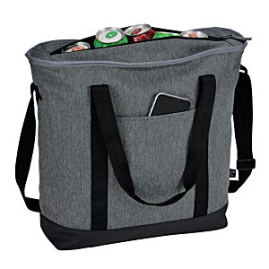 Additional Image 3 - a grey bag with black straps