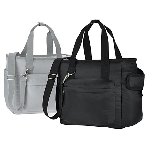Additional Image 4 - a black and white purse