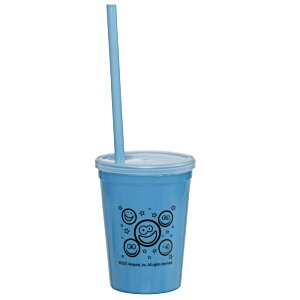 Additional Image 7 - a blue cup with a straw