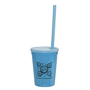 Additional Image 8 - a blue cup with a straw