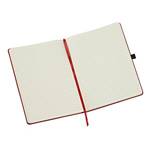 Additional Image 1 - a white notebook with red band