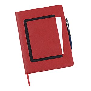 Additional Image 2 - a red notebook with a black border
