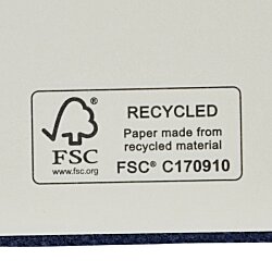 a label on a white surface