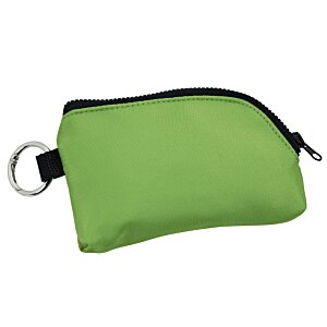 Additional Image 1 - a green pouch with a black zipper