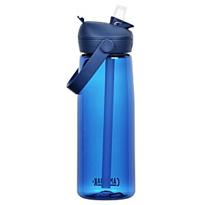 Additional Image 3 - a blue water bottle with a blue bow