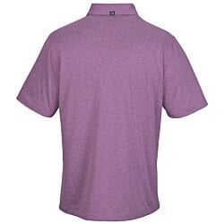 a purple shirt on a white background