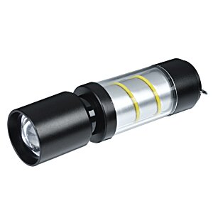 Additional Image 3 - a black and silver flashlight