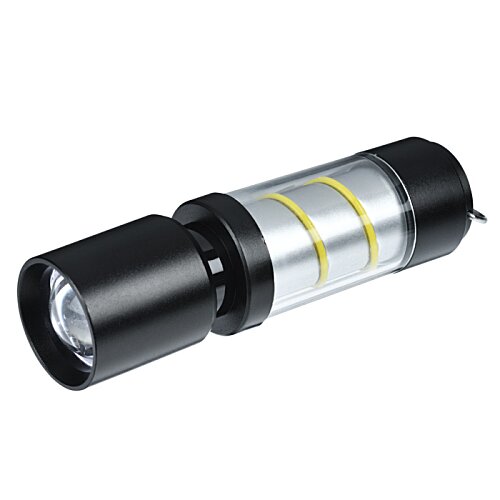 Additional Image 3 - a black and silver flashlight