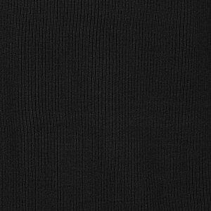Additional Image 2 - a black fabric with white text