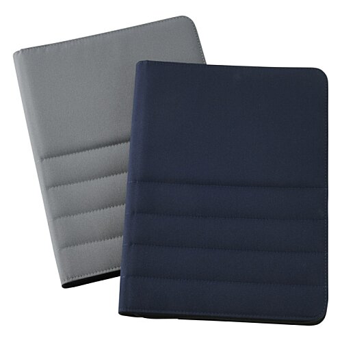 Additional Image 4 - a pair of blue and grey notebooks