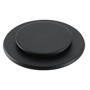 Additional Image 2 - a black button on a white background