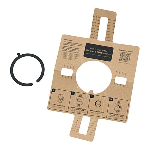 Additional Image 8 - a brown piece of paper with a circle and a black circle