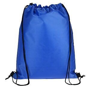 Additional Image 1 - a blue backpack with black straps