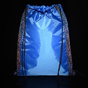 Additional Image 2 - a blue bag with a light on it