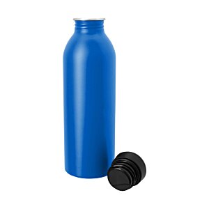 Additional Image 1 - a blue bottle with a black cap