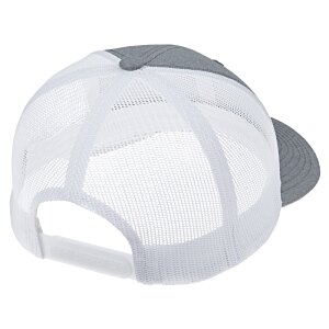 Additional Image 1 - a white cap with a black stripe