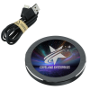 Additional Image 1 - a black usb cable next to a round black object
