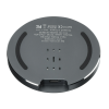Additional Image 3 - a black circular object with text