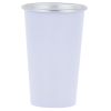 Additional Image 1 - a white cup with silver lid