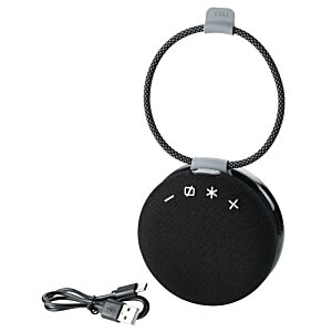 Additional Image 2 - a black round object with a round ring