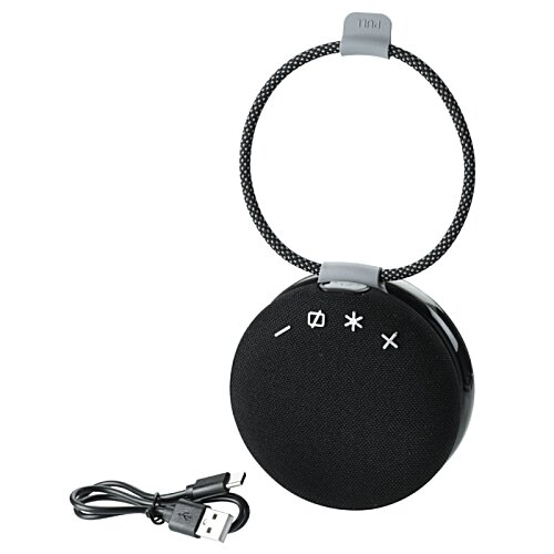 Additional Image 2 - a black round object with a round ring