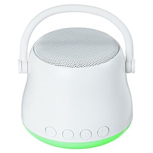 Additional Image 4 - a white and green speaker