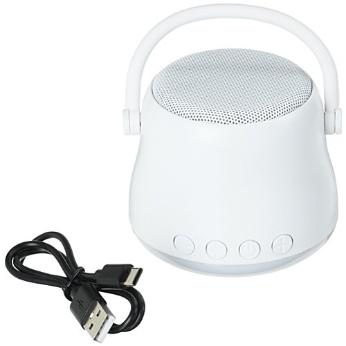 Additional Image 1 - a white object with a handle and a black cord