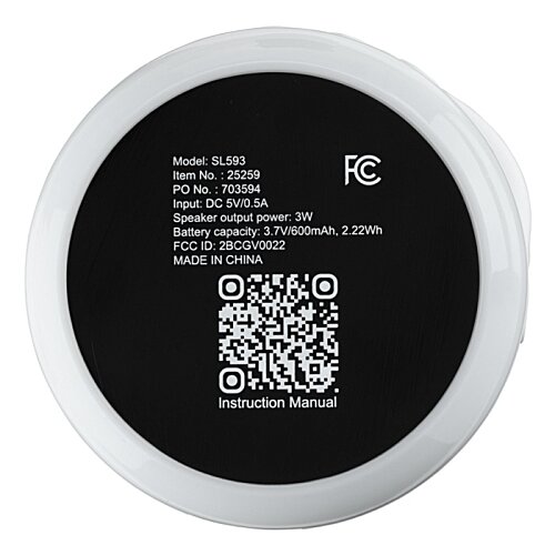 Additional Image 12 - a black and white circular object with white text