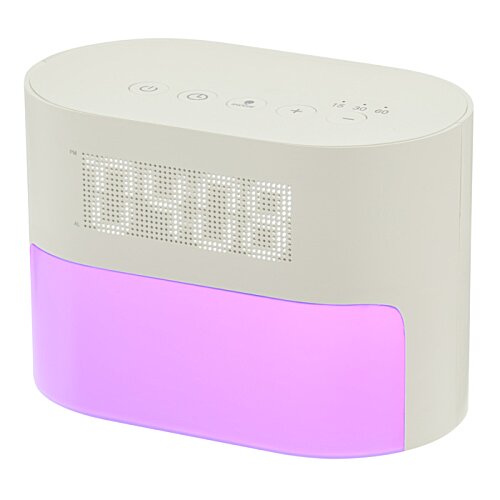 Additional Image 3 - a white and purple alarm clock