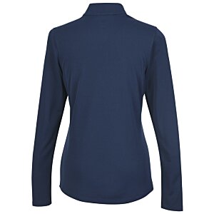Additional Image 1 - a blue long sleeved shirt
