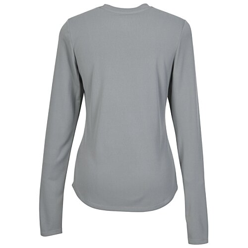 Additional Image 1 - a grey long sleeved shirt