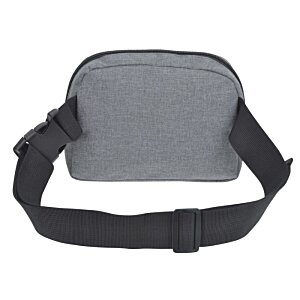 Additional Image 1 - a grey bag with a black strap