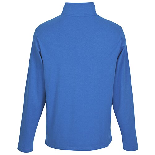 Additional Image 1 - a blue long sleeved shirt