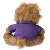 Additional Image 1 - a stuffed animal wearing a purple shirt