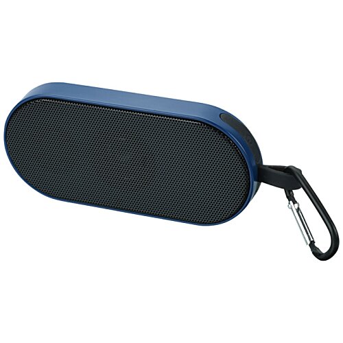 Additional Image 2 - a bluetooth speaker with a black handle
