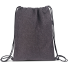 Additional Image 1 - a black backpack with string