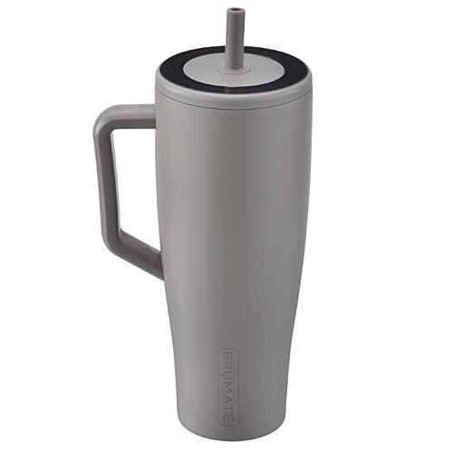 Additional Image 1 - a grey mug with a straw