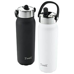 Additional Image 4 - a black and white water bottles