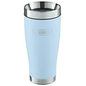 Additional Image 1 - a blue and silver tumbler