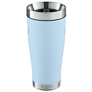 Additional Image 2 - a blue and silver tumbler