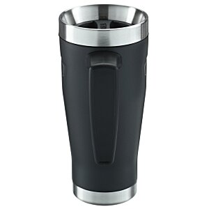 Additional Image 2 - a black and silver tumbler