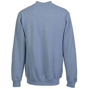 Additional Image 1 - a back of a blue sweatshirt