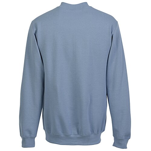 Additional Image 1 - a back of a blue sweatshirt