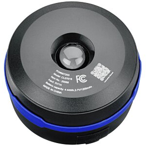 Additional Image 1 - a round black and blue object