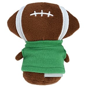 Additional Image 1 - a stuffed animal with a football shirt