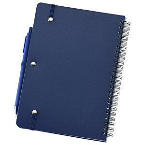 Additional Image 2 - a blue folder with a metal clip