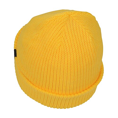 Additional Image 1 - a yellow hat with a black logo