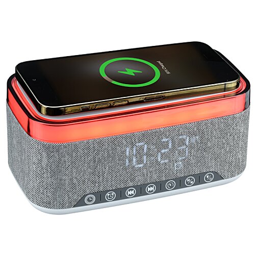 Additional Image 9 - a grey rectangular object with a red and black screen