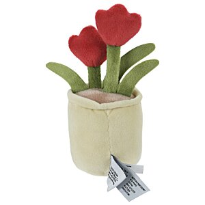 Additional Image 1 - a stuffed flower in a pot
