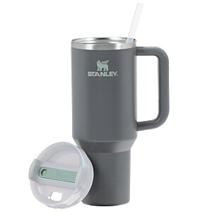 Additional Image 3 - a grey mug with a straw